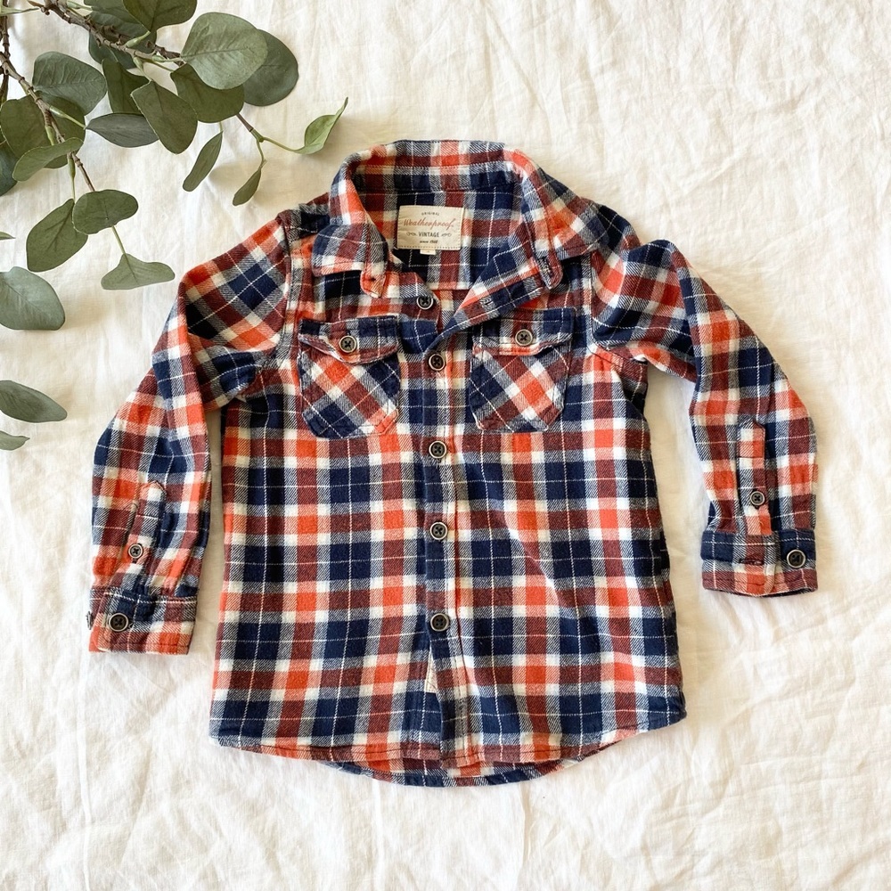 Boys Weatherproof Flannel Shirt